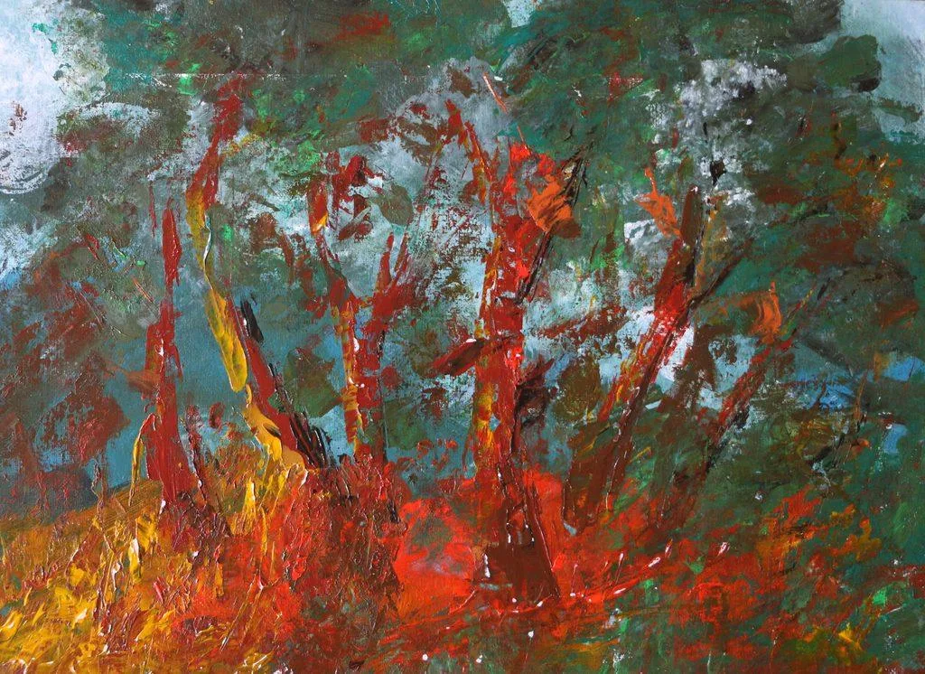 Fiery trees on the Serpents trail 2
