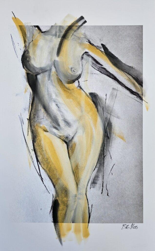 Standing nude Artists print 1 2026